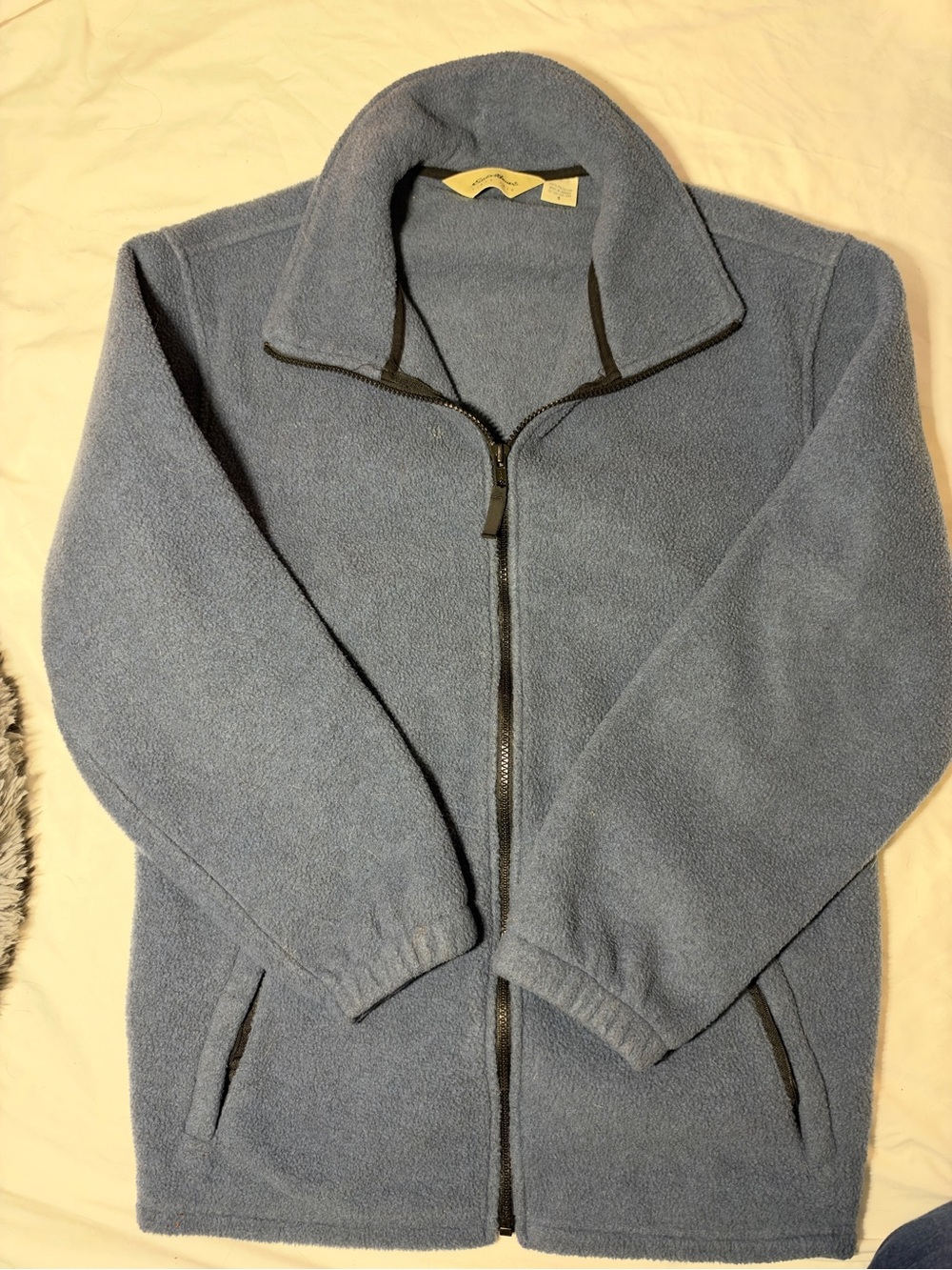 Eddie Bauer Men's Full-Zip Fleece Jacket - Slate Blue